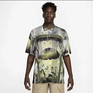 Nike NOCTA OPAL Shirt Short Sleeve Size Medium FV1939-378 RARE